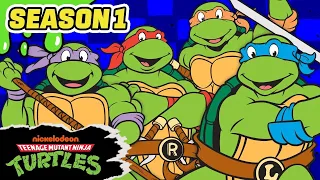 The Complete SEASON 1 of TMNT (1987) 🐢 | 5 FULL EPISODES | Teenage Mutant Ninja Turtles