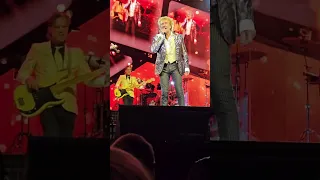 Rod Stewart performs 'You Wear it Well' at the Bank of NH Pavillion in Gilford, NH - 2023-08-28
