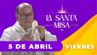 MISA DE HOY, Viernes 5 De Abril De 2024, Padre Hernán Pinilla - [Misa Diaria] Cosmovision