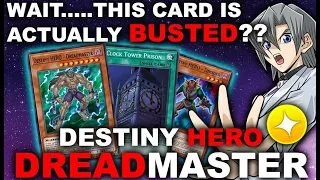 Wait...this deck ISN'T just a meme??? DESTINY HERO - DREADMASTER! CLOCK TOWER (Yu-Gi-Oh! Duel Links)