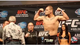 Pesaje UFC 188: Cain Velasquez vs Fabricio Werdum