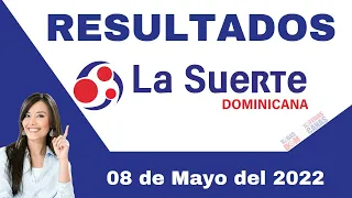 Loteria La Suerte Dominicana 12:30 PM Resultados de hoy 8 de Mayo del 2022