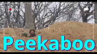 russian sniper takes out ukraine soldier