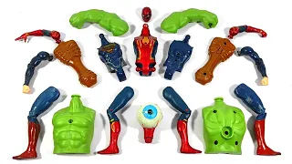 Assemble Avengers Toys.. Siren Head, Superman's, Spider-Man Hulk Smash Superhero