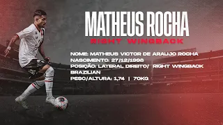 MATHEUS ROCHA - LATERAL DIREITO / RIGHT WINGBACK - 2023