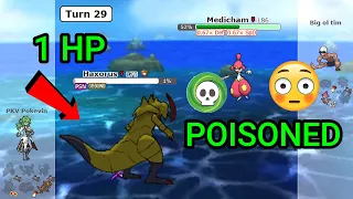 Winning a Game With 1 HP! (Pokemon Showdown Random Battles) (High Ladder)