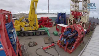 150Te 2-track Tensioner testing