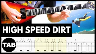 HIGH SPEED DIRT - Megadeth Guitar TAB | Lesson | Cover | Tutorial