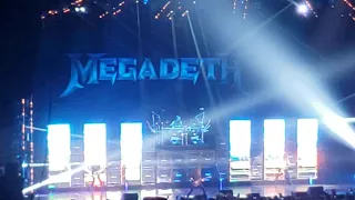 MEGADETH, LIVE, Irving, TX, 8/21/2021- Intro/Hangar 18