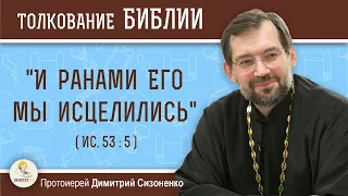 "И РАНАМИ ЕГО МЫ ИСЦЕЛИЛИСЬ" (Ис.53:5)  Протоиерей Дмитрий Сизоненко