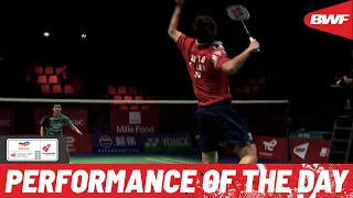 Thomas Cup Performance of the Day | Pure brilliance from Shi Yu Qi