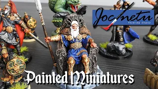 Blood Rage: "Gods of Asgard" painted miniatures