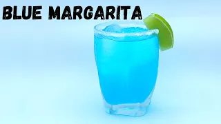 Easy Blue Margarita Recipe | Easy Tequila Cocktail Recipe