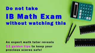 11 Tips to Ace Your IB Math Exam - Unveiled!