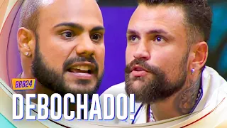 MARCUS VINICIUS CONFRONTA VINÍCIUS APÓS 'SINCERÃO' E O CHAMA DE DEBOCHADO! 💥 | BBB 24