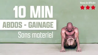 LA SÉRIE "ABDOS GAINAGE" DU GYMNASTE ! (SANS MATÉRIEL)