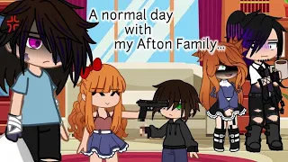 A normal day with my Afton Family / short 😅 / English & Français / My AU