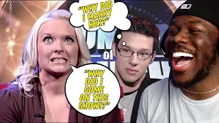 Lady Embarrasses Herself In Front Of Her Husband & Family On The Most CRINGE GAME SHOW Of All Time!