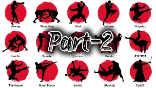 Every MAJOR MARTIAL ART STYLE Explained In 10 Minutes - Part 2
