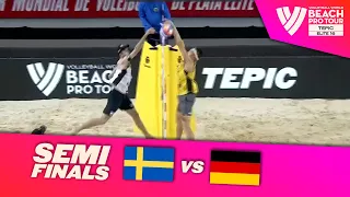 Åhman / Hellvig vs. Ehlers / Wickler - Semi Final Highlights Tepic 2023 #BeachProTour