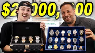 $2,000,000 Meteorite Rolex and RARE Patek Philippe Watches