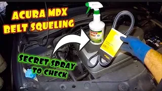 Squealing Belt on ACURA MDX