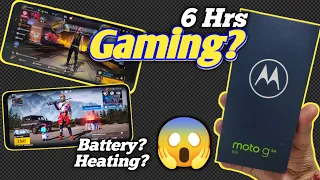 Motorola G54 GAMING & BATTERY Drain Test 👉 Heating Issue😭