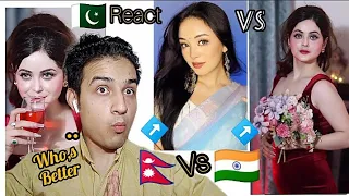 Pakistani Reaction On Daizy Aizy Vs Simpal Kharel Latest Transition Videos | Indian Vs Nepali