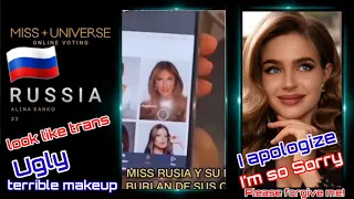 ALINA SANKO CONTROVERSIAL VIDEO | PUBLIC APOLOGY | MISS UNIVERSE RUSSIA 2020