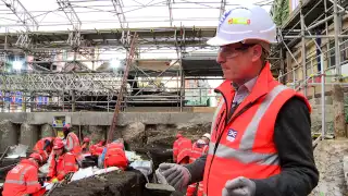 Crossrail archaeology: Bedlam dig begins at Liverpool Street station