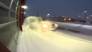 Slow Motion Snow Blast! (2-1-15)