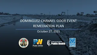 English – Dominguez Channel Odor Remediation Town Hall 10.27.2021