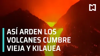 Volcanes Cumbre Vieja y Kilauea continúan con intensa actividad - En Punto