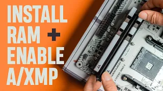 Installing RAM on your motherboard correctly + How to enable XMP / A-XMP : Real Time Install