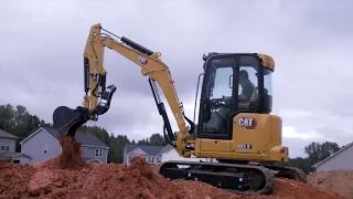 Overview of the Cat® Next Generation 302.7 CR, 303 CR and 303.5 CR Mini Excavators