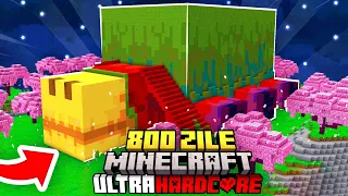 Am Construit un Muzeu intr-un Sniffer pe Minecraft Ultra Hardcore [800 ZILE]