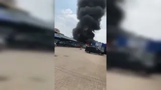 Славянск центральный рынок видео с близится после обстрела 05.07