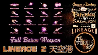 Full Baium Weapon Set for the server Lineage II 天空港 - High Five ◄√i®uS►