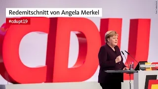 Rede von Angela Merkel beim #cdupt19