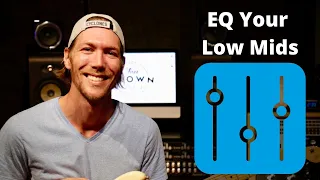 How to EQ your Low Mid Frequencies and get CLEANER MIXES | recording studio advice | mix tutorial