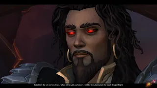 Wrathion Sabellian Bickering - In Game Cutscene