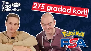 275 KORT TILBAGE FRA PSA! | GRADED POKÉMON BOX OPENING