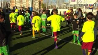 FCB MASIA: El Benjamí A, campió de Lliga