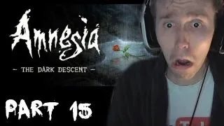Scary Games - Amnesia The Dark Descent Walkthrough Part 15 w/ Facecam & Reactions