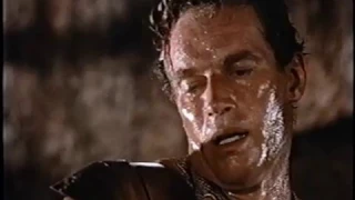 MESSALA'S DEATH in "Ben- Hur",  1959 Stephen Boyd