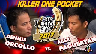 One Pocket: Dennis ORCOLLO vs Alex PAGULAYAN - 2017 DERBY CITY CLASSIC