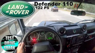 2015 Land Rover Defender 110 Station Wagon TD4 2.2L Final Edition TOP SPEED AUTOBAHN DRIVE POV