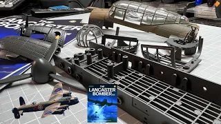 Build the Lancaster Bomber B.111 TRIAL - Parts  2 & 3 - The Cockpit and Fuselage