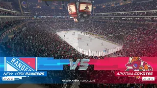 🏒  Arizona Coyotes   vs   New York Rangers         🏒 | 🏆 🇺🇸 NHL  (30/10/2022) 🎮 NHL 22