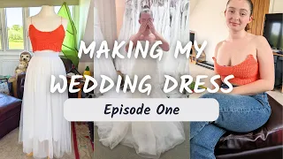 Making my Wedding Dress | Crochet Wedding Dress Series | Episode 1: Designing the Dress+Test Piece 1